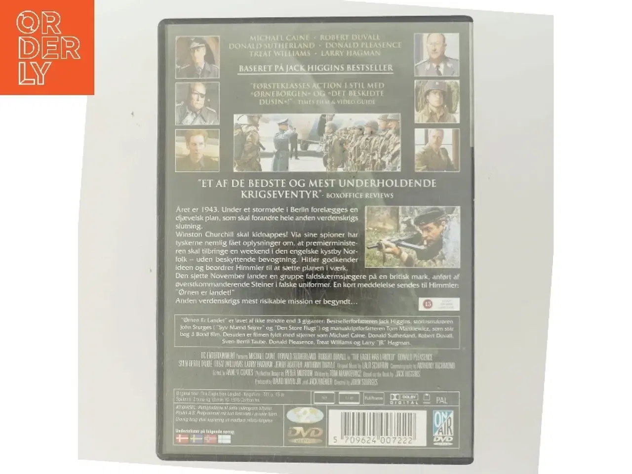 Billede 3 - Ørnen er landet med Michael Caine (DVD)