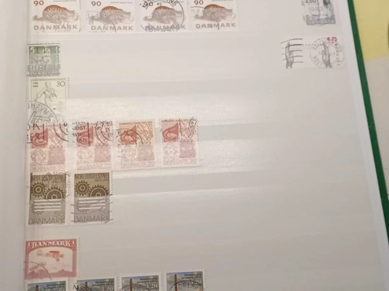 Billede 15 - A4 indstiksbog med danske frimærker 