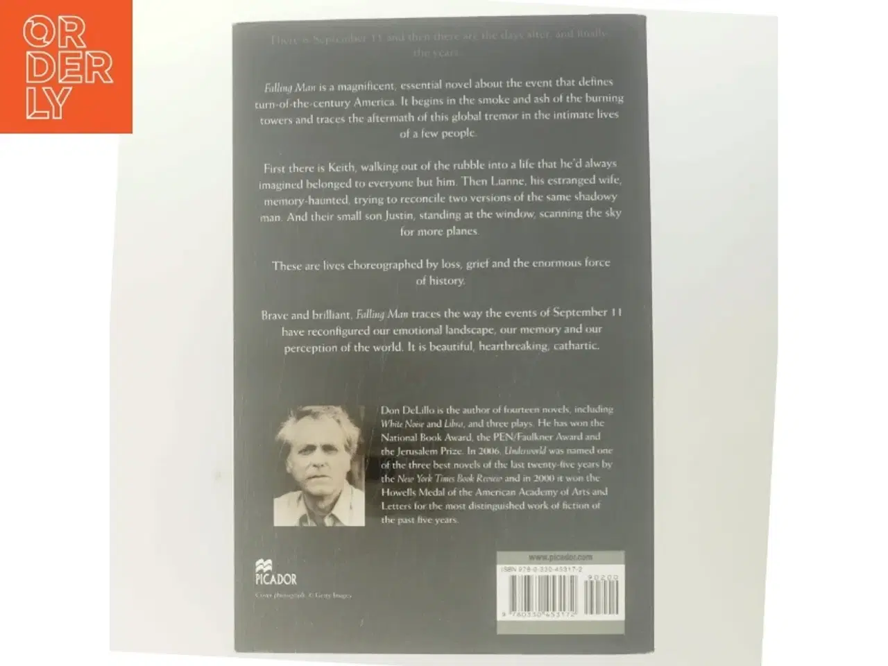 Billede 3 - Falling man : a novel af Don DeLillo (Bog)