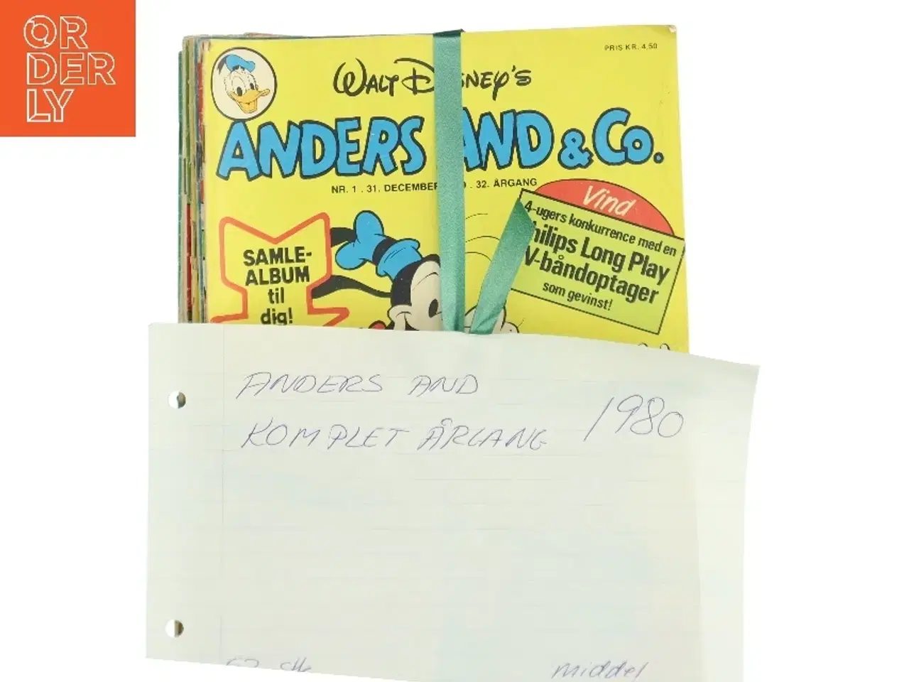 Billede 1 - Anders And & Co. Komplet Årgang 1980 af Walt Disney (Bog)