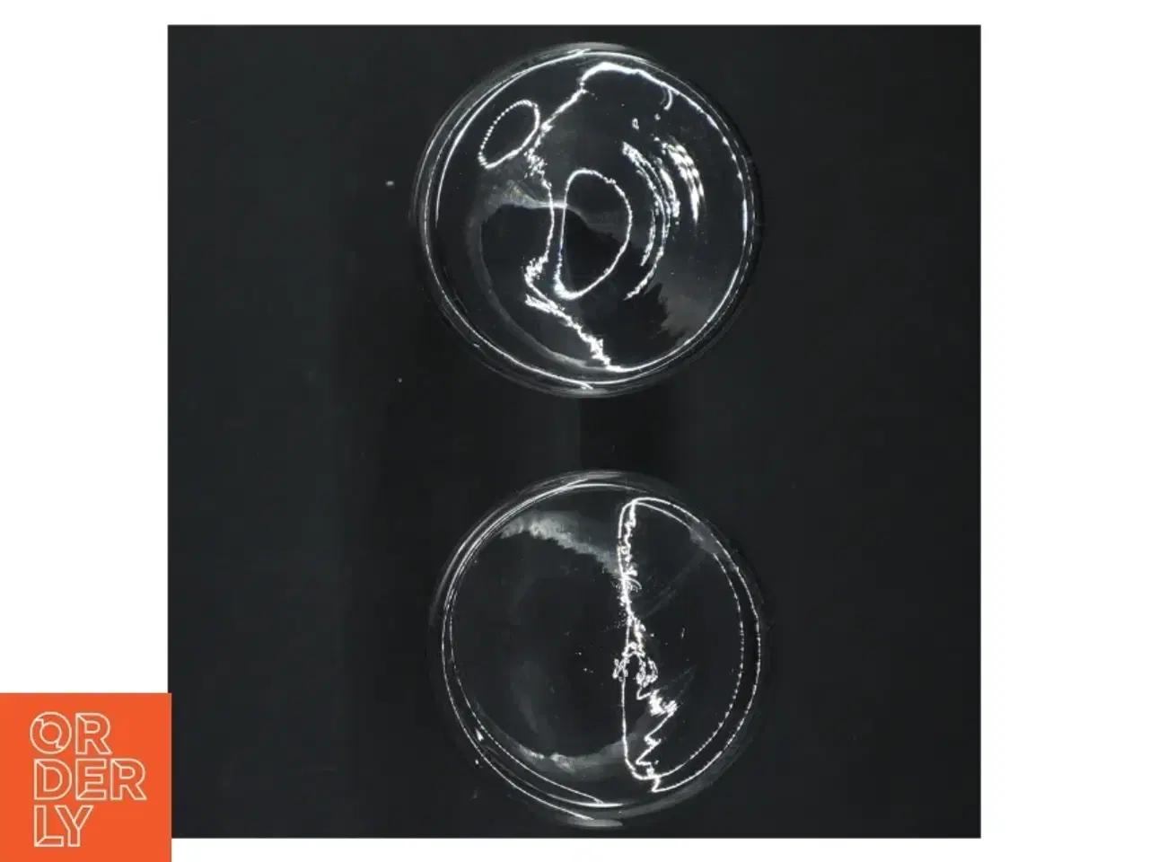 Billede 3 - Gennemsigtige glasvaser (str. H. 15 cm. ø. 8 cm)