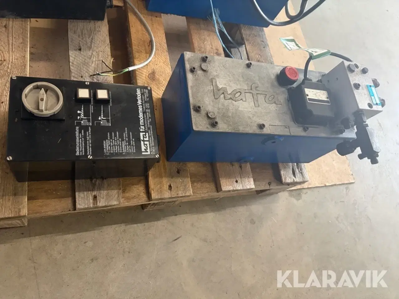 Billede 3 - Hydraulikstation Hafa T 90LS 4