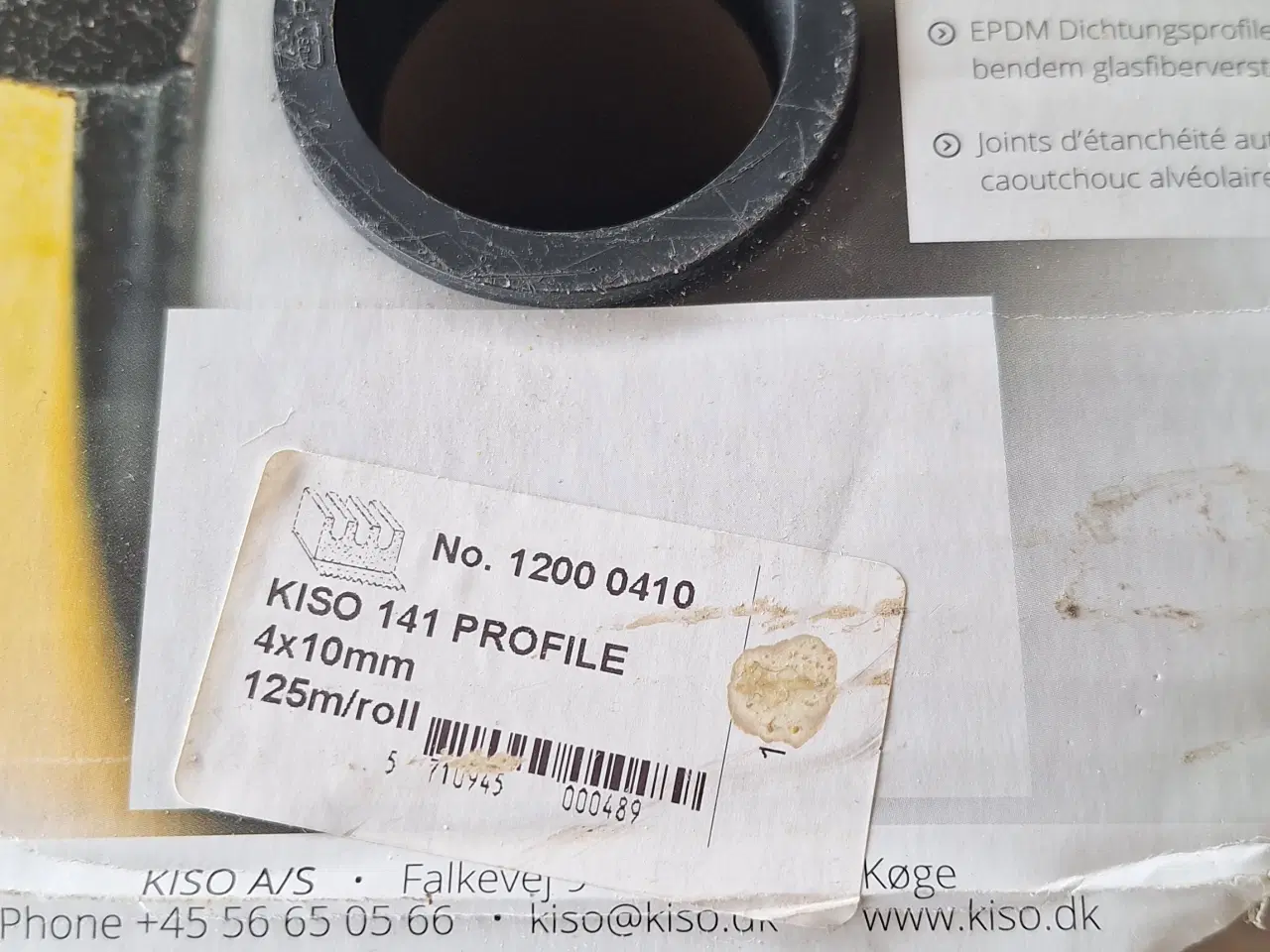 Billede 2 - Tætningsliste KISO 141