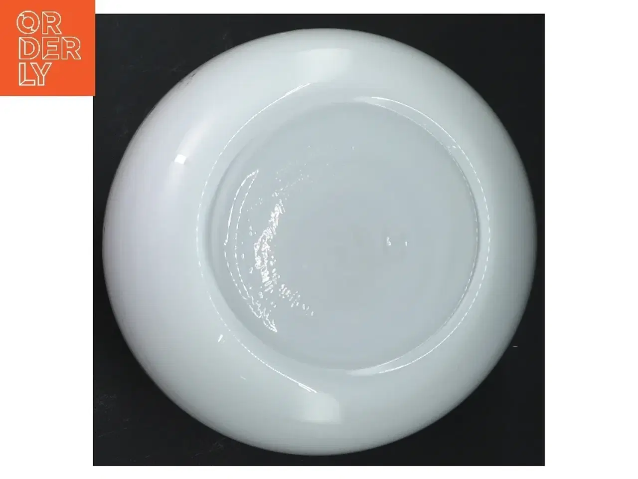 Billede 2 - Holmegaard vase med rosa detalje (str. 15 cm)