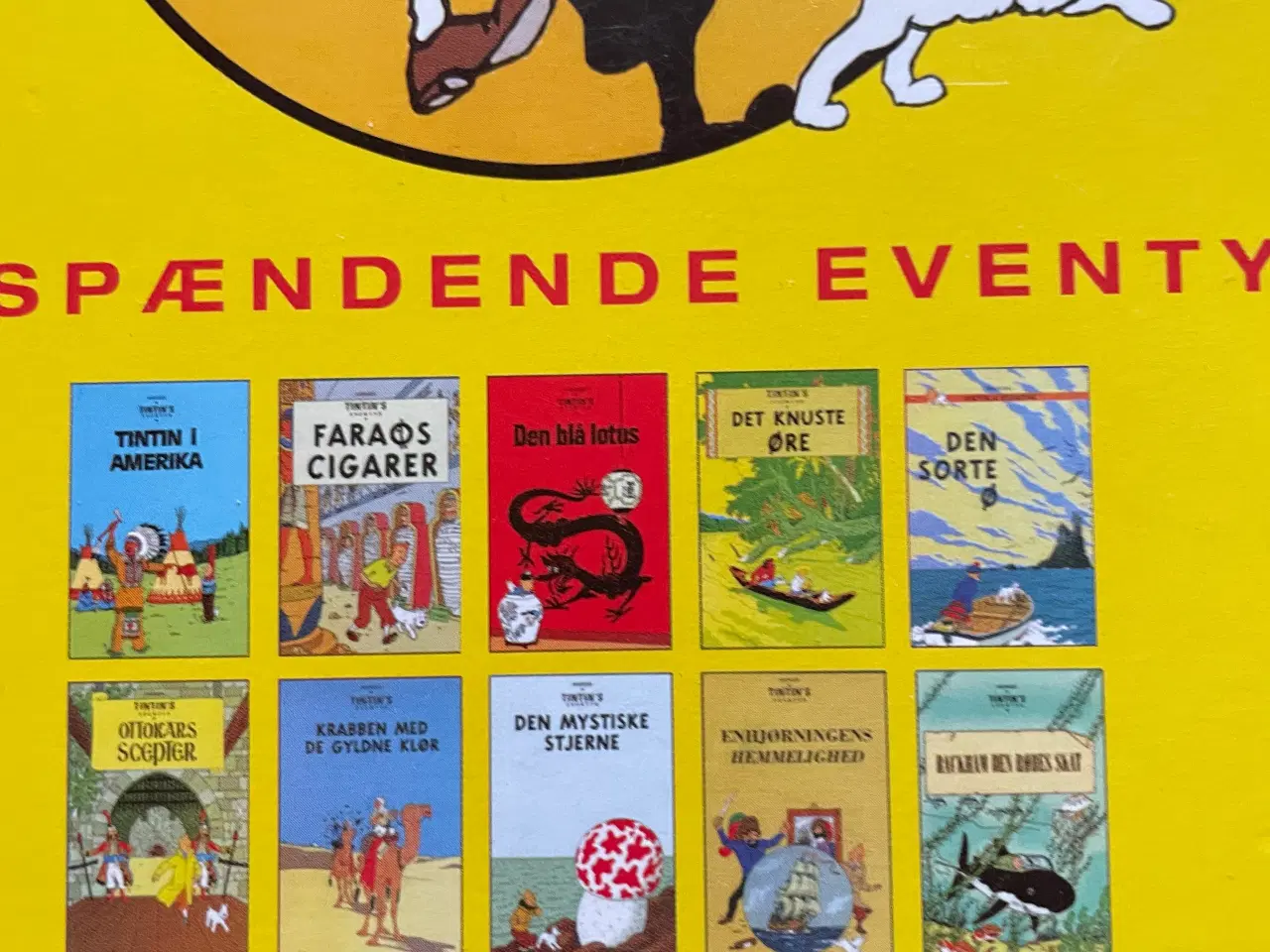 Billede 2 - Tintin 3 dvd’er boks