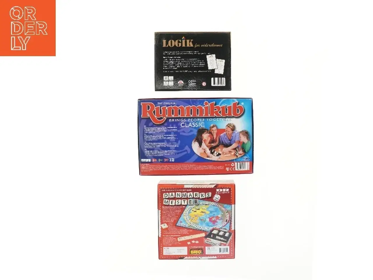 Billede 1 - Samling af brætspil fra Rummikub, Måske Brio