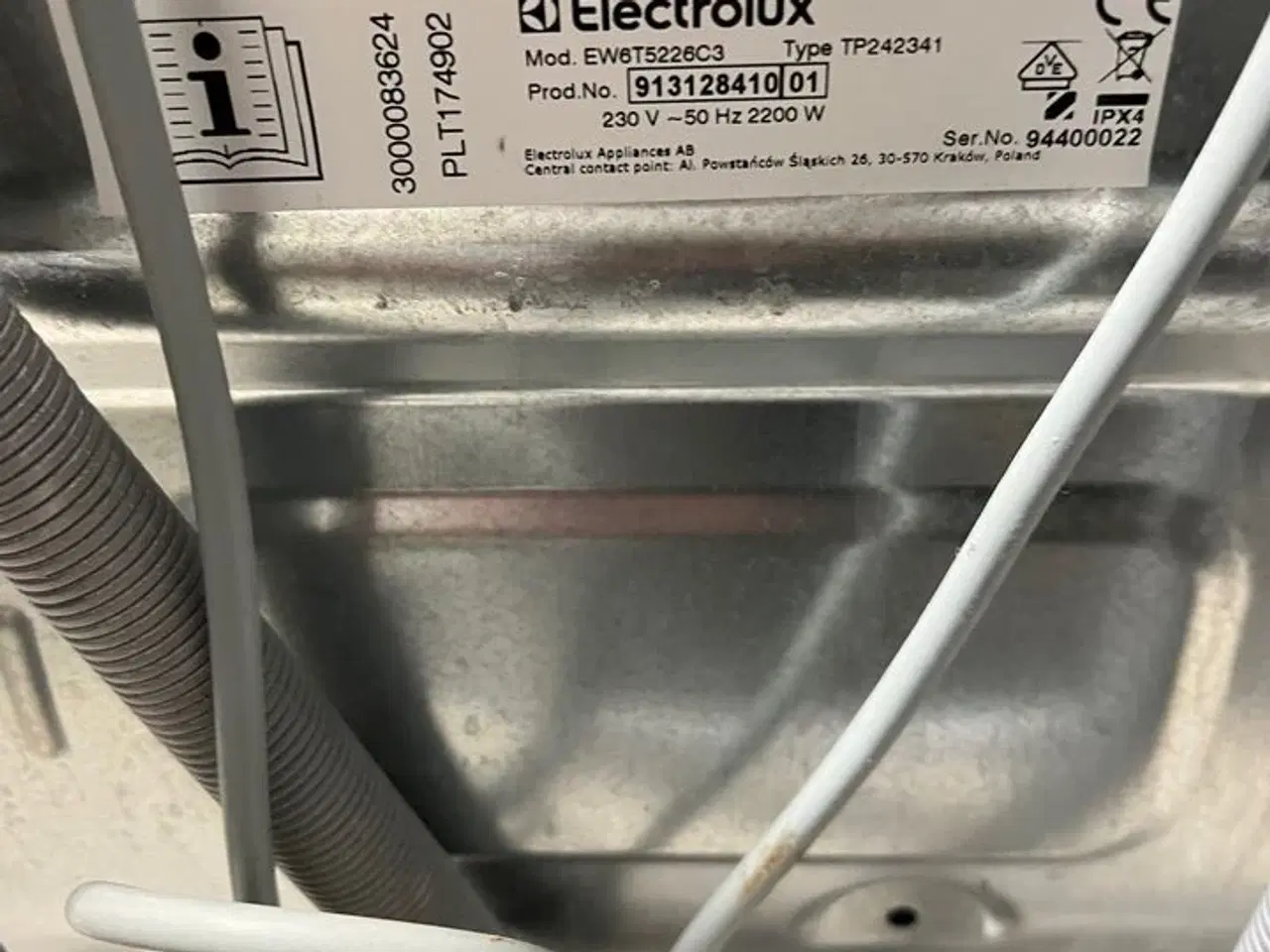 Billede 4 - Topbetjent vaskemaskine ELECTROLUX
