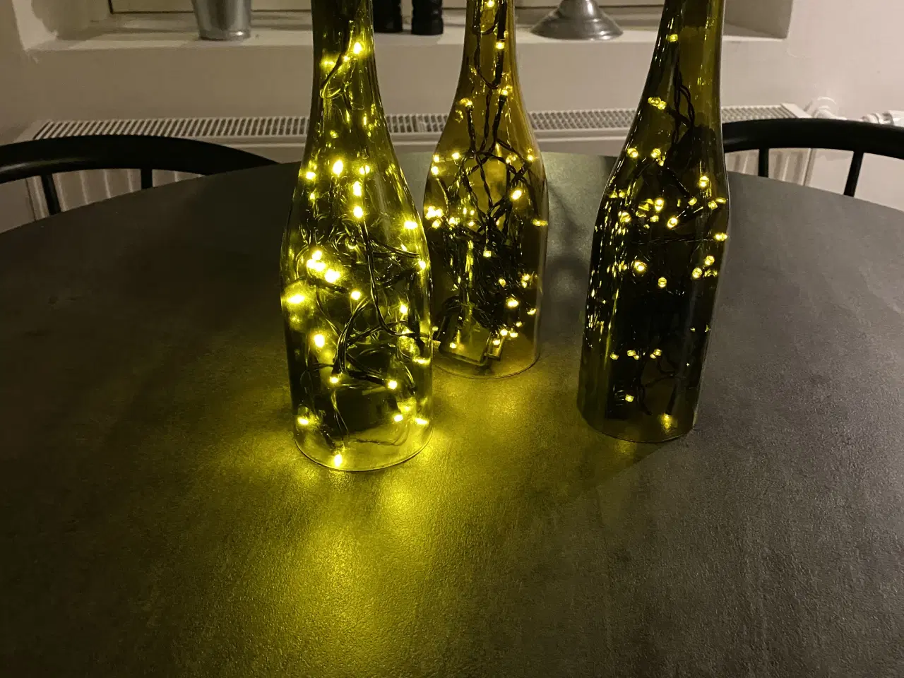 Billede 3 - Bordlamper - flasker