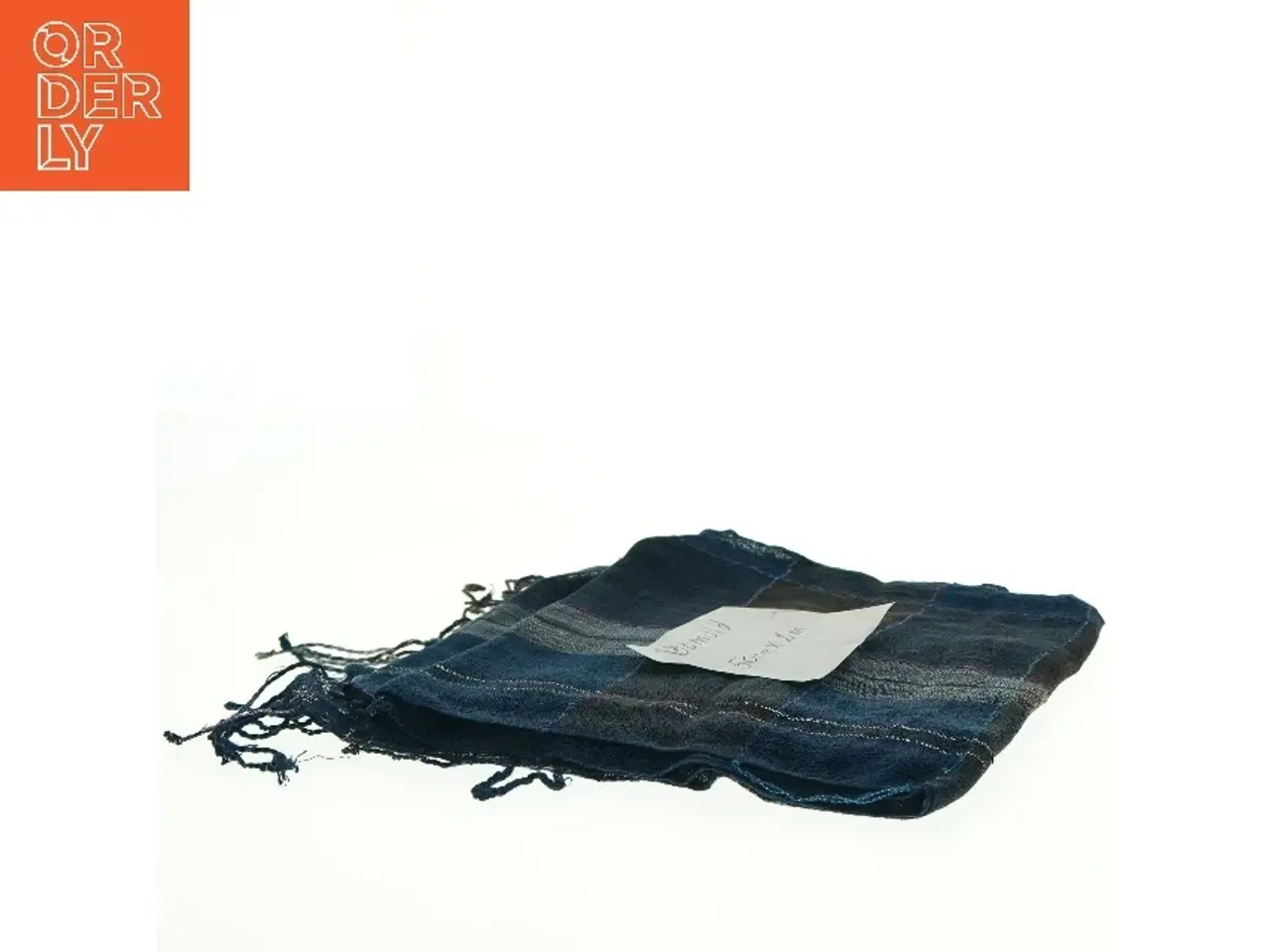 Billede 4 - Mørkeblåt bomuldstørklæde (str. 50 x 2 m)