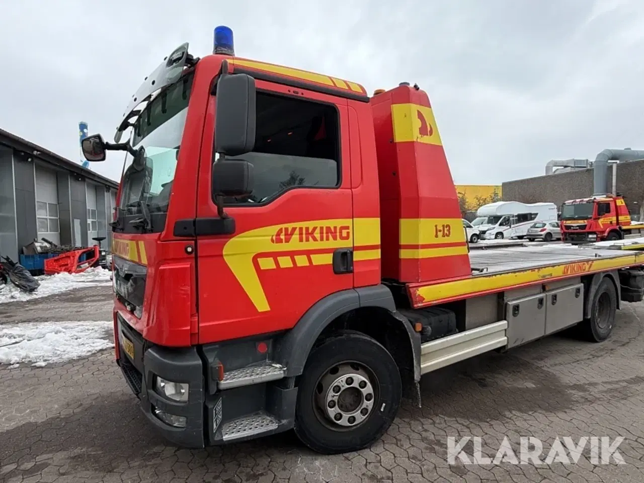 Billede 2 - Autotransporter MAN TGM 15 BL Aksel konfiguration 4X2