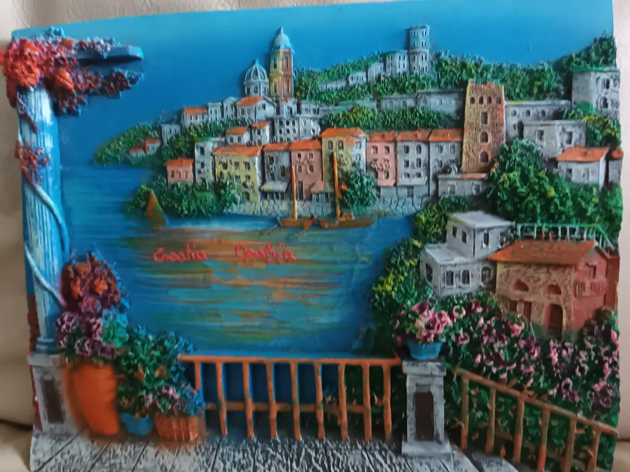 Billede 1 - SMUKT ITALIENSK RELIEF 22X18 CM