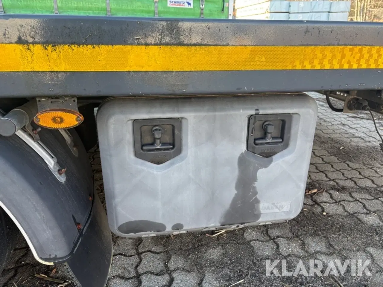 Billede 10 - Blokvogn / flatbed trailer Kässbohrer Mega XS RICT01 EBS-E nysynet