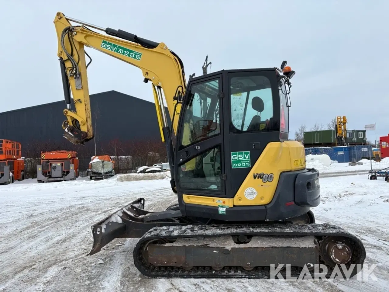 Billede 5 - Gravemaskine Yanmar VIO80-1A