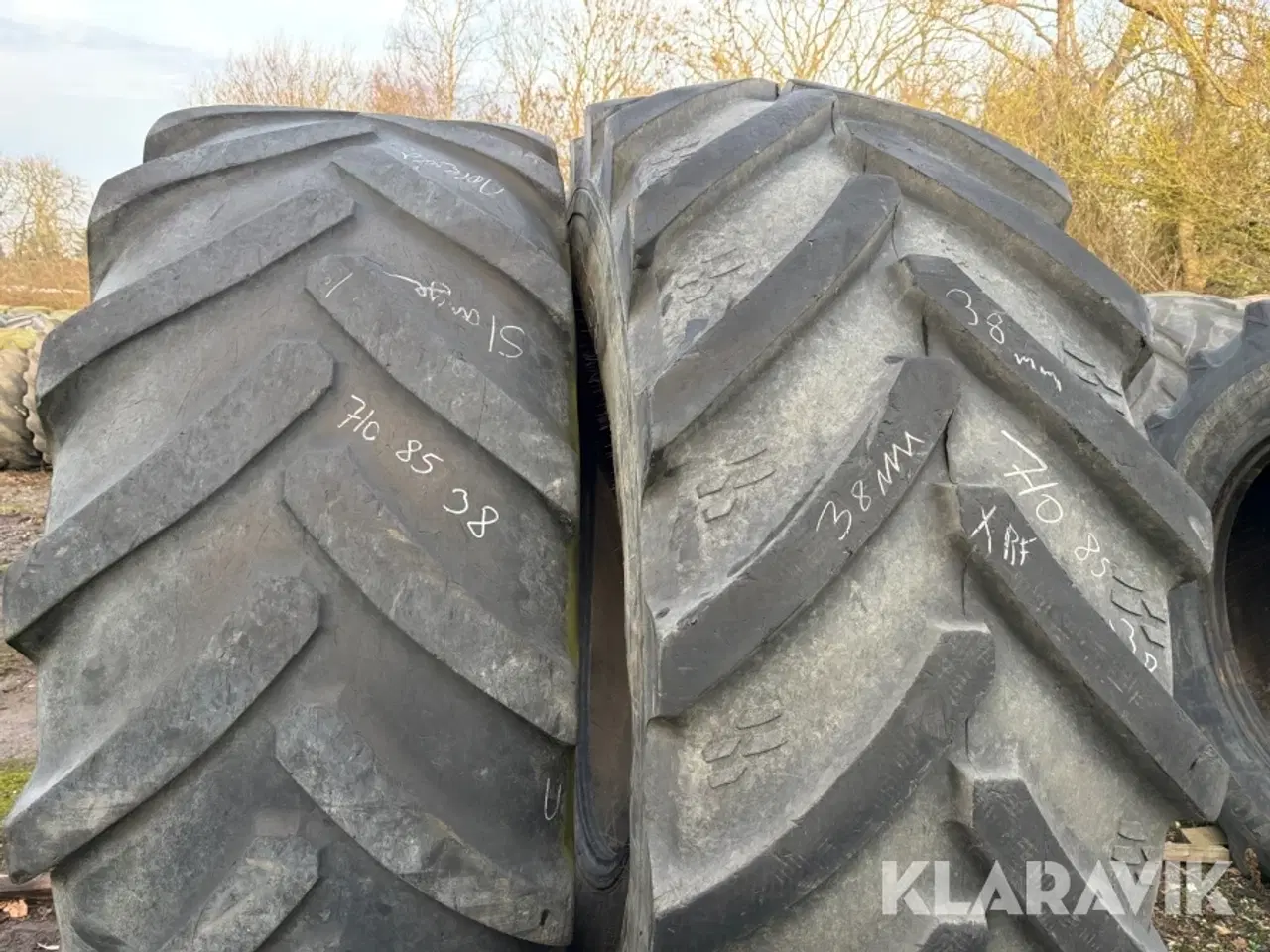 Billede 6 - Landbrugsdæk Michelin + Alliance 710/85R38 2 styk