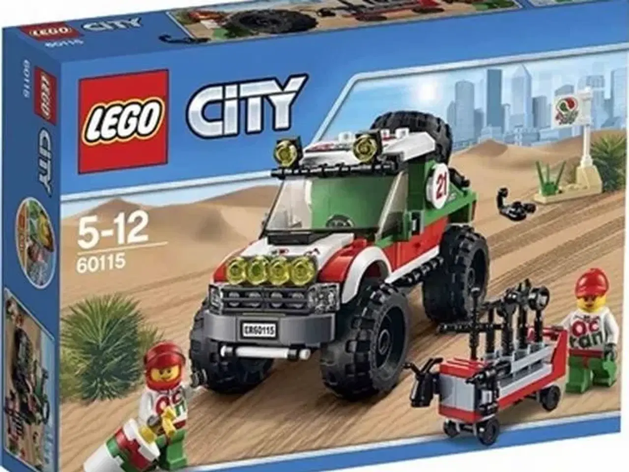 Billede 1 - Lego City 4 x 4 Firhjulstrukket Offroader Nr 60115