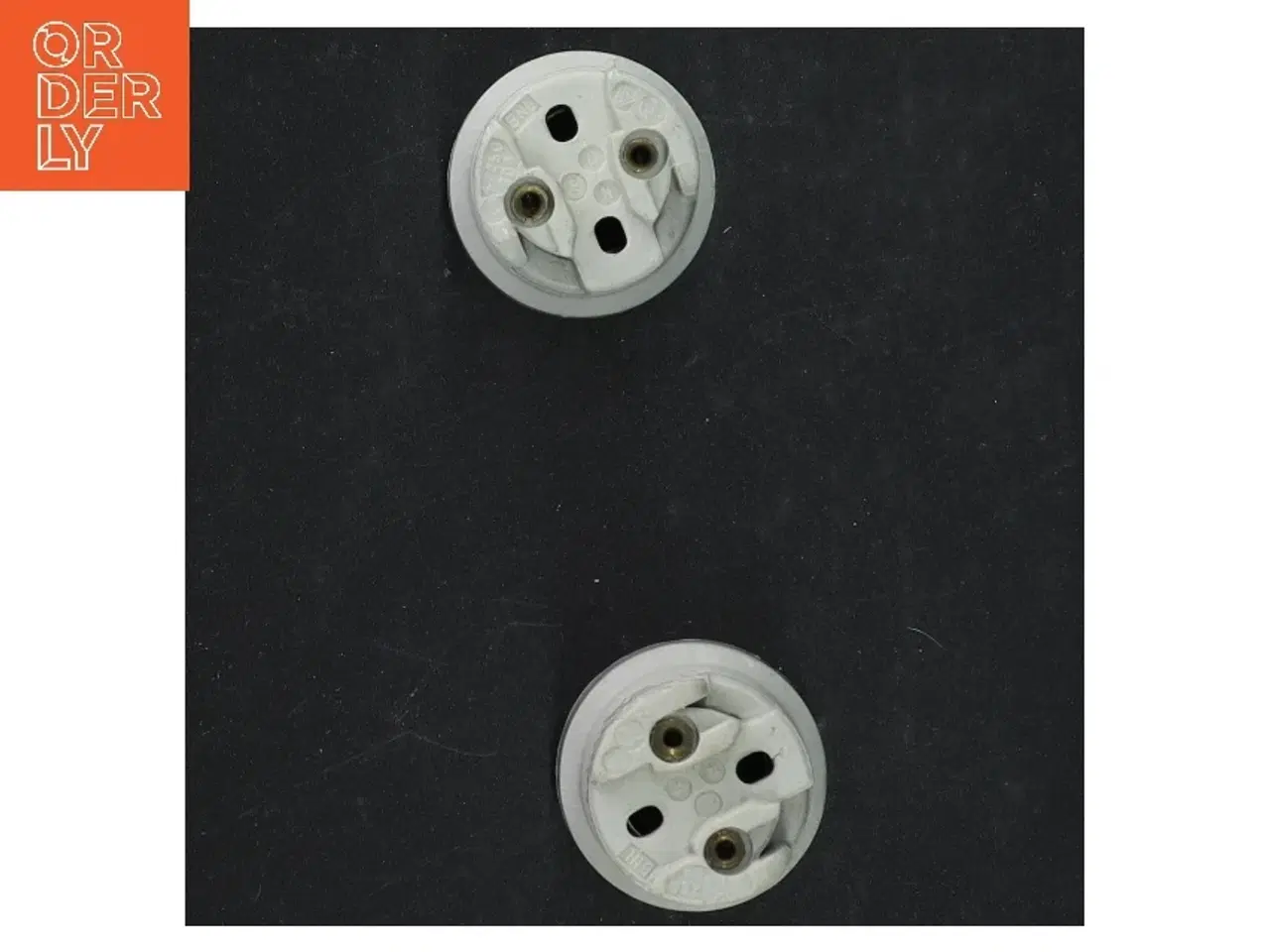 Billede 3 - Lampefatninger porcelæn (str. 4,5 cm)