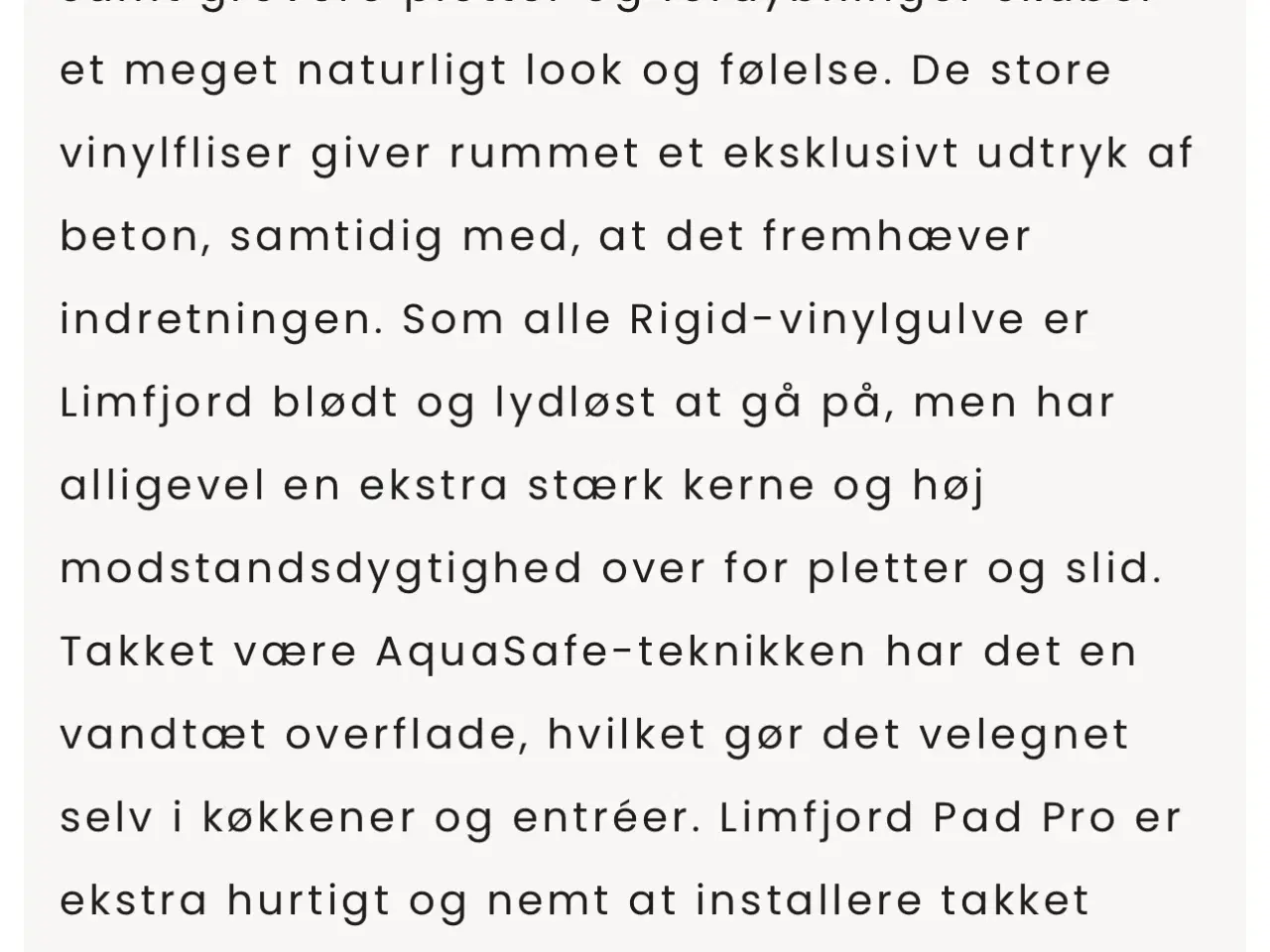 Billede 2 -  Pergo gulv lava Concrete Limfjord 19,78m2