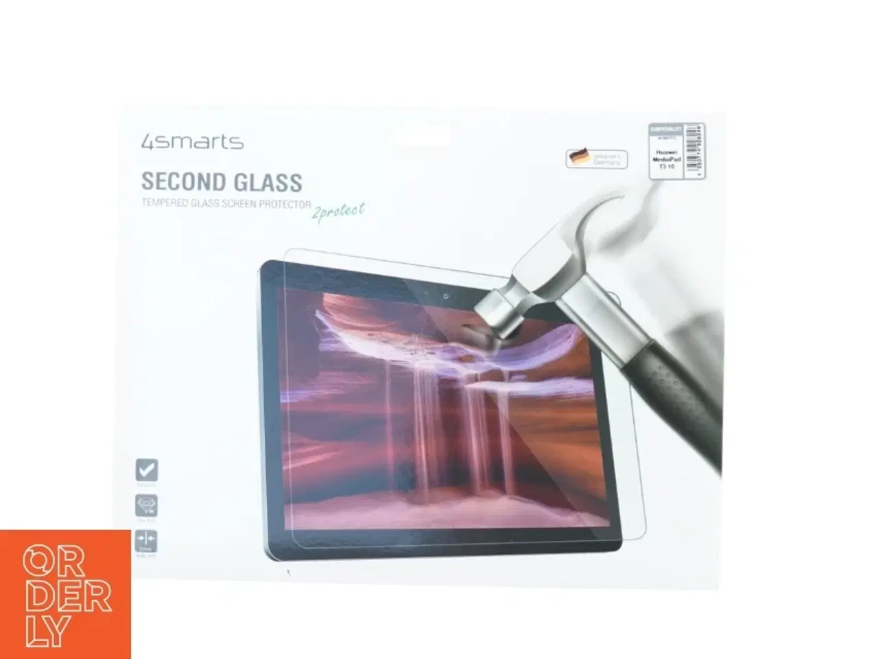 Billede 1 - Beskyttelsesglas til ipad fra 4 Smarts (str. 32 x 25 cm)