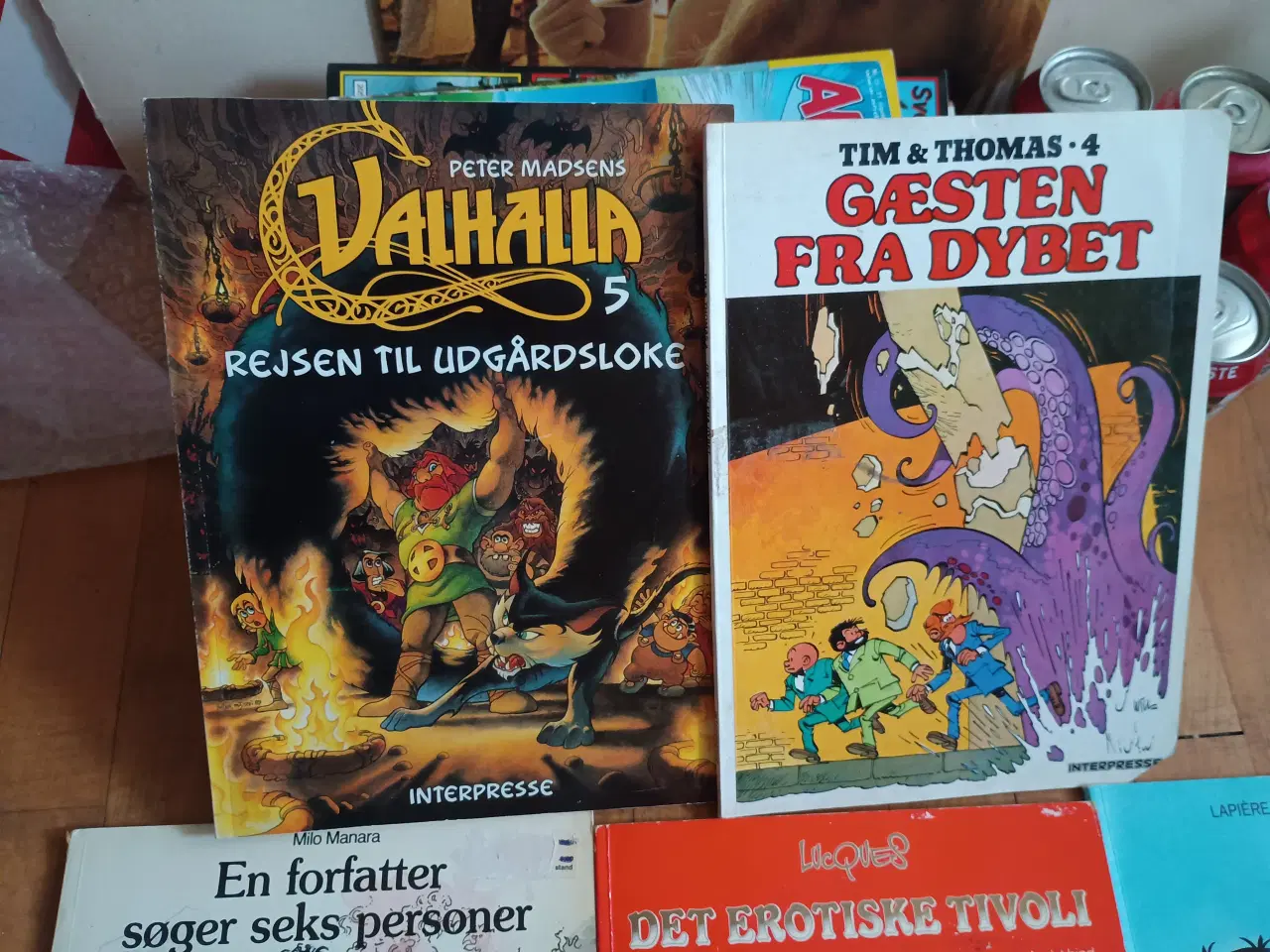 Billede 5 - Tegneserier, 5 album 