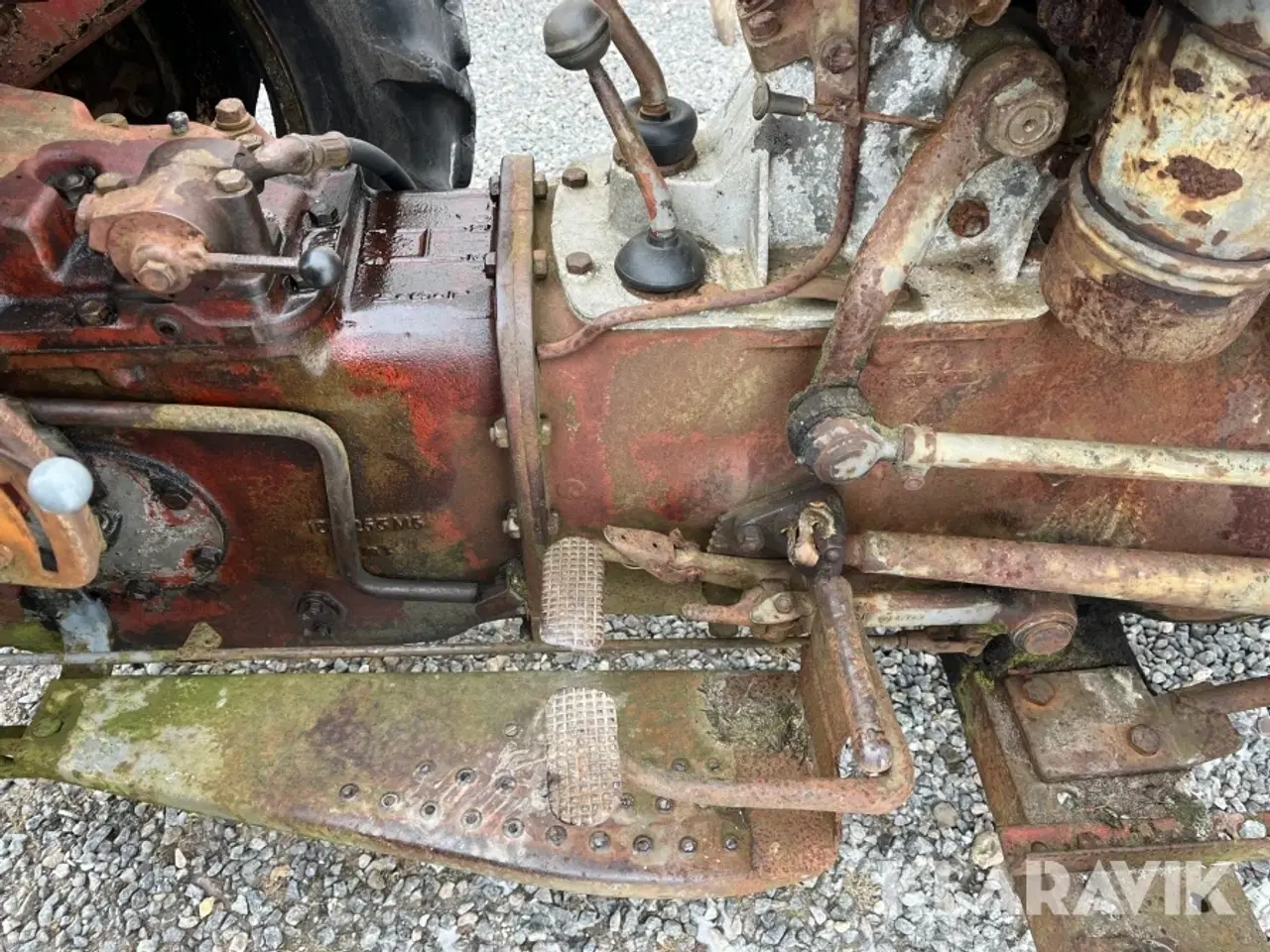 Billede 12 - Veterantraktor Massey Ferguson 35 med frontlæsser