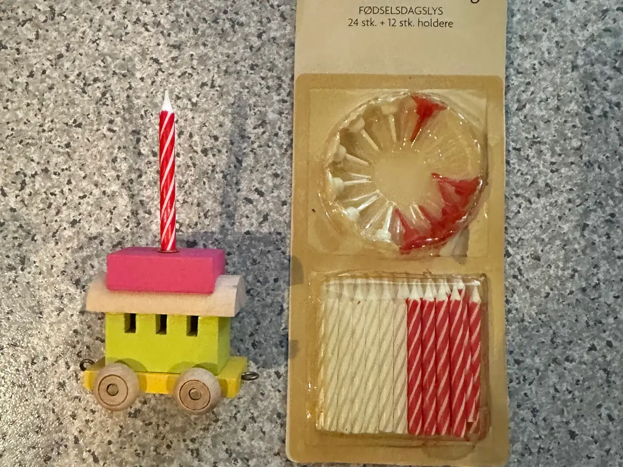 Billede 3 - Fødselsdags tog i træ