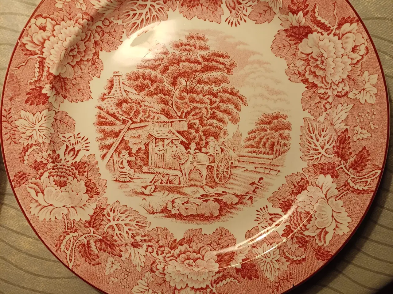 Billede 3 - Enoch Woods Ware English Scenery tallerkener. 