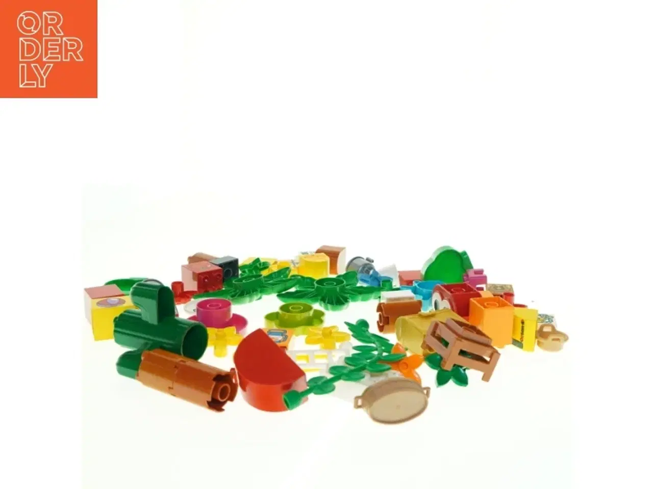 Billede 2 - LEGO duplo blandet plante- og blomsterdele fra Lego (str. 10 x 8 cm)