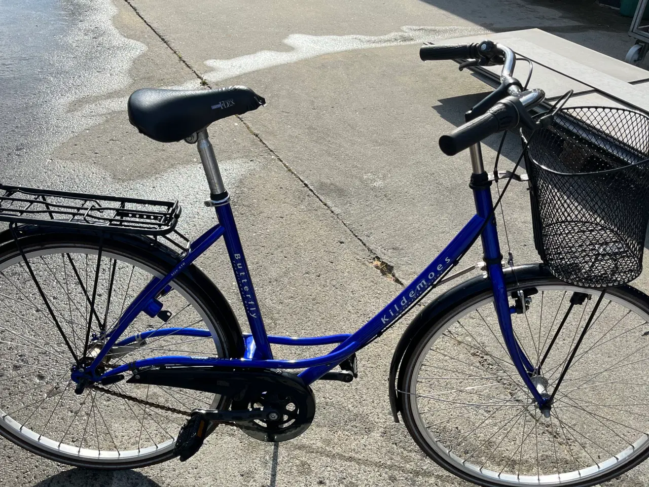 Billede 2 - Kildemoes pige/kvinde cykel i blå