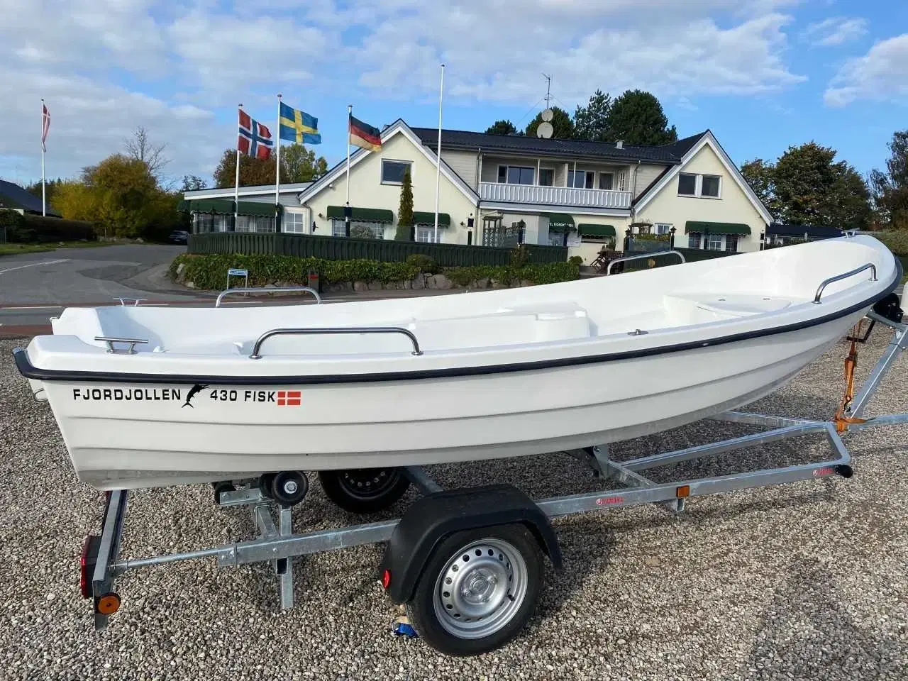 Billede 4 - Fjordjollen 430 FISK med 4 HK Yamaha