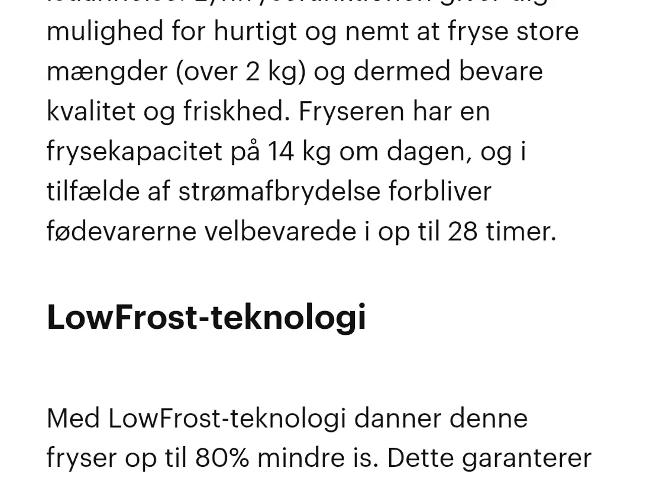 Billede 6 - Kummefryser 213ltr. Energiklasse A+