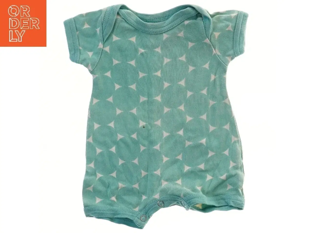 Billede 1 - Kortærmet bodystocking med grafisk mønster fra Nanu (str. 50)