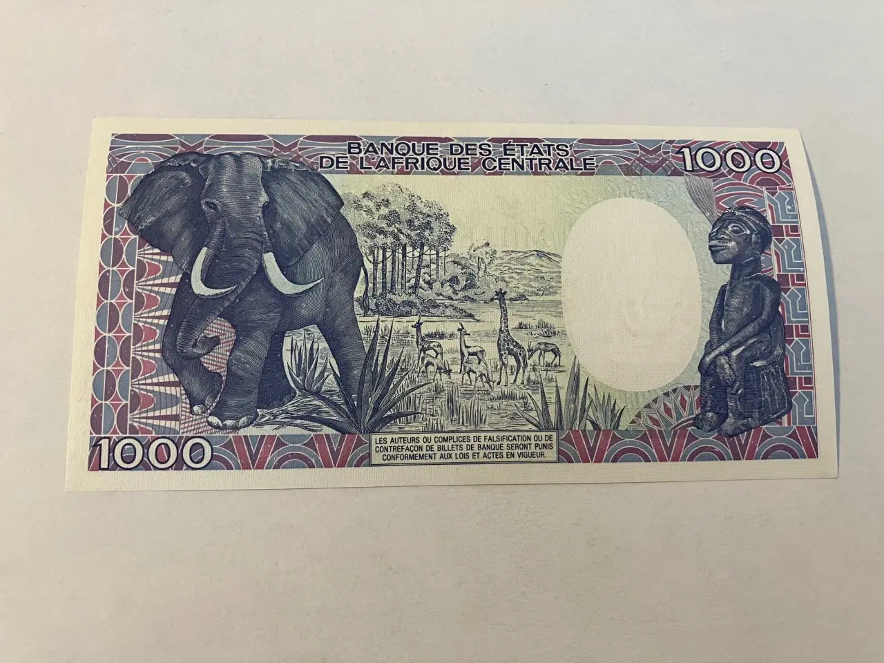 Billede 2 - 1000 Francs Cameroon