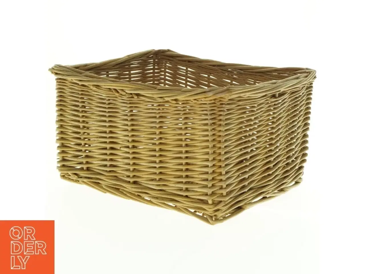 Billede 4 - Flettet opbevaringskurv (str. 20 x 15 cm)