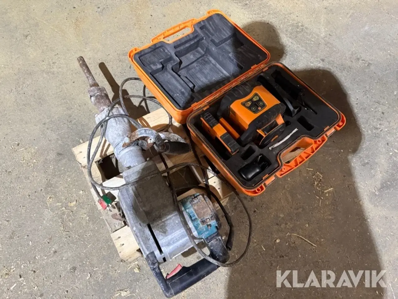 Billede 1 - Betonhammer & rotorlaser