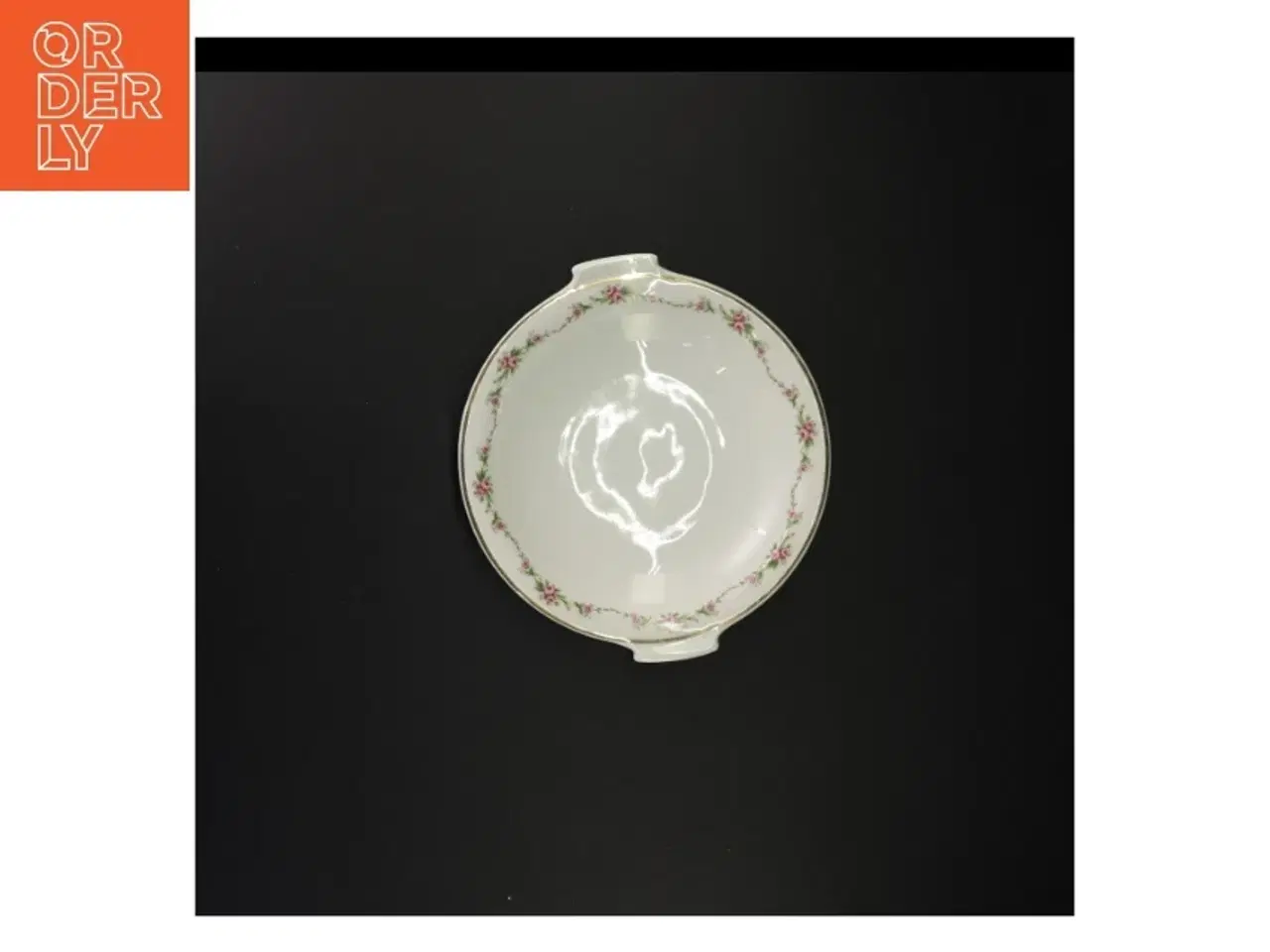 Billede 4 - Hvidt porcelænsfad fra Benedikte (str. Diameter 19 cm)