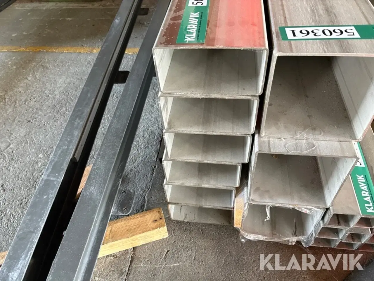 Billede 4 - Rustfri stål profiler firkantet