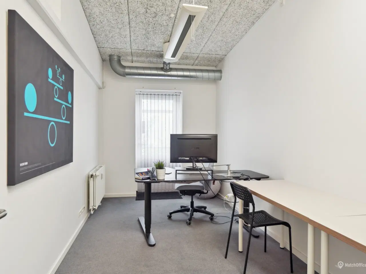 Billede 8 - Kontor/showroom/klinik på 1. sal i synlig forretningsejendom i Roskilde Centrum
