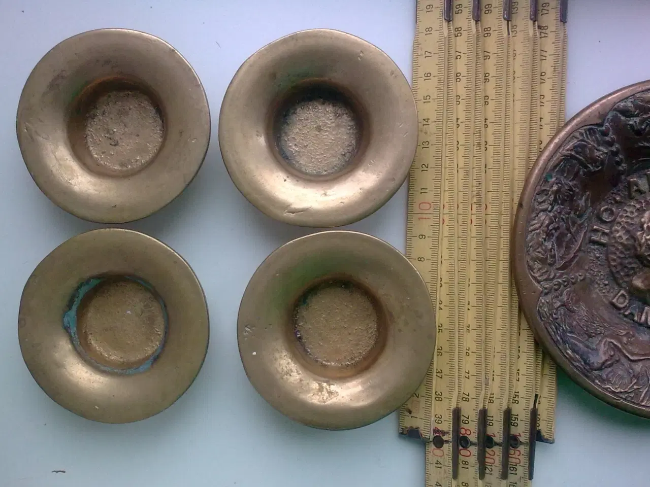 Billede 6 - Bronce Bronze kunst UNIKA massive håndstøbte skåle