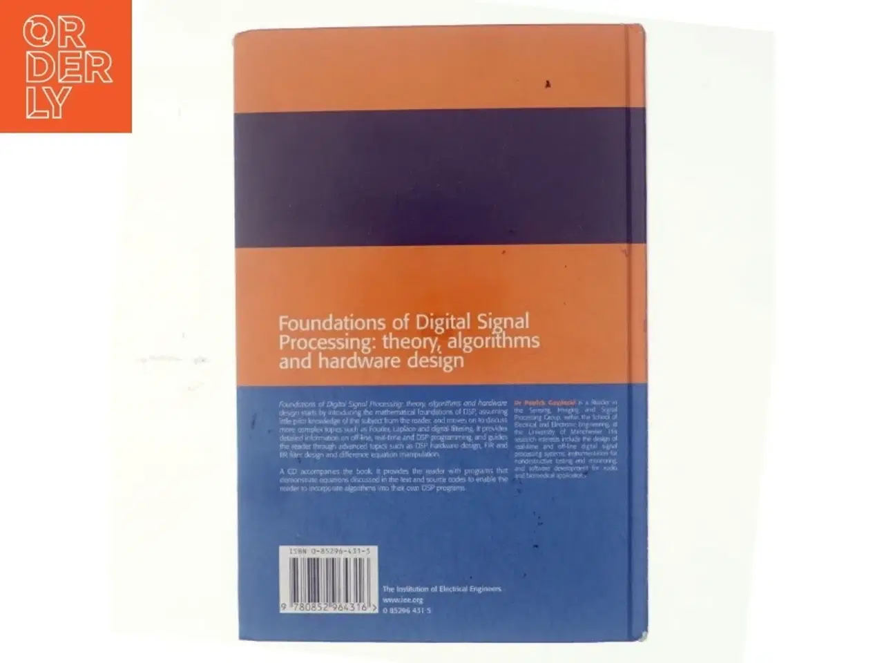 Billede 3 - Foundations of Digital Signal Processing af Patrick Gaydecki (Bog)