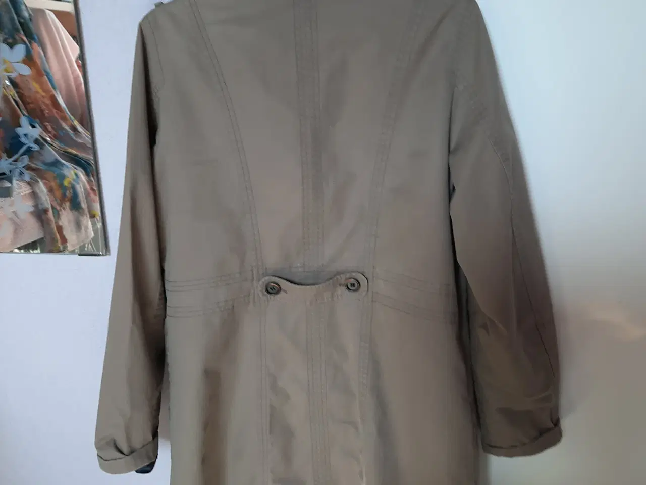 Billede 2 - Trenchcoat jakke, khaki farve