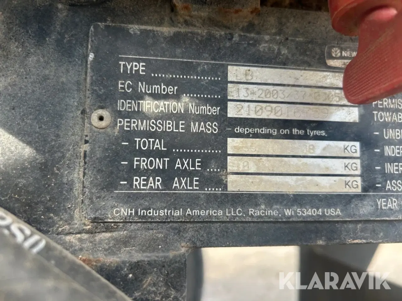 Billede 7 - Traktor New Holland LB