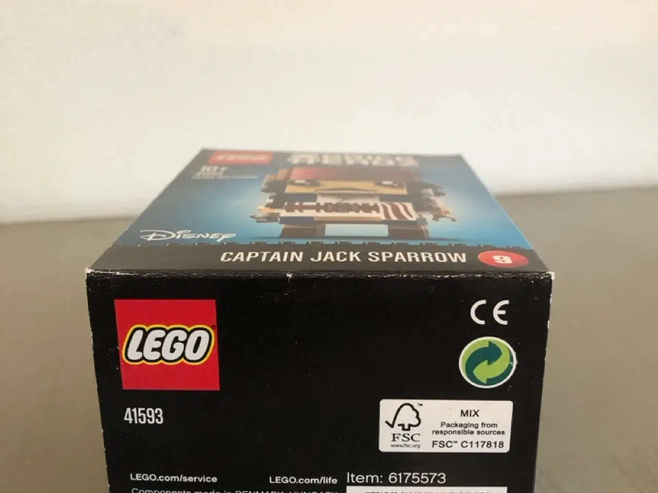 Billede 5 - LEGO BrickHeadz 41593 Captain Jack Sparrow Uåbnet