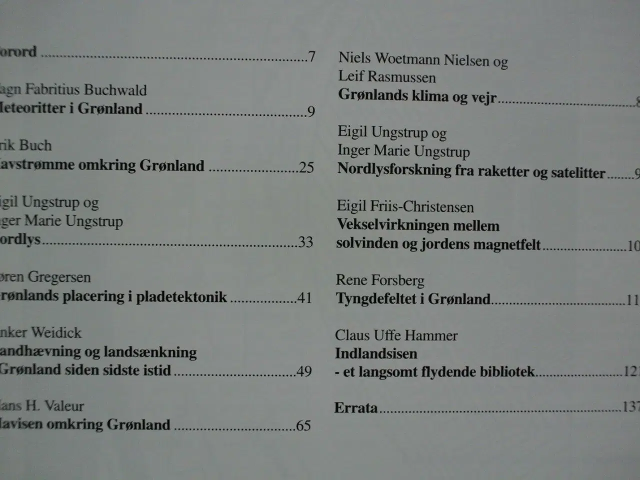 Billede 2 - grønlands fysiske natur, red. af søren gregersen, 
