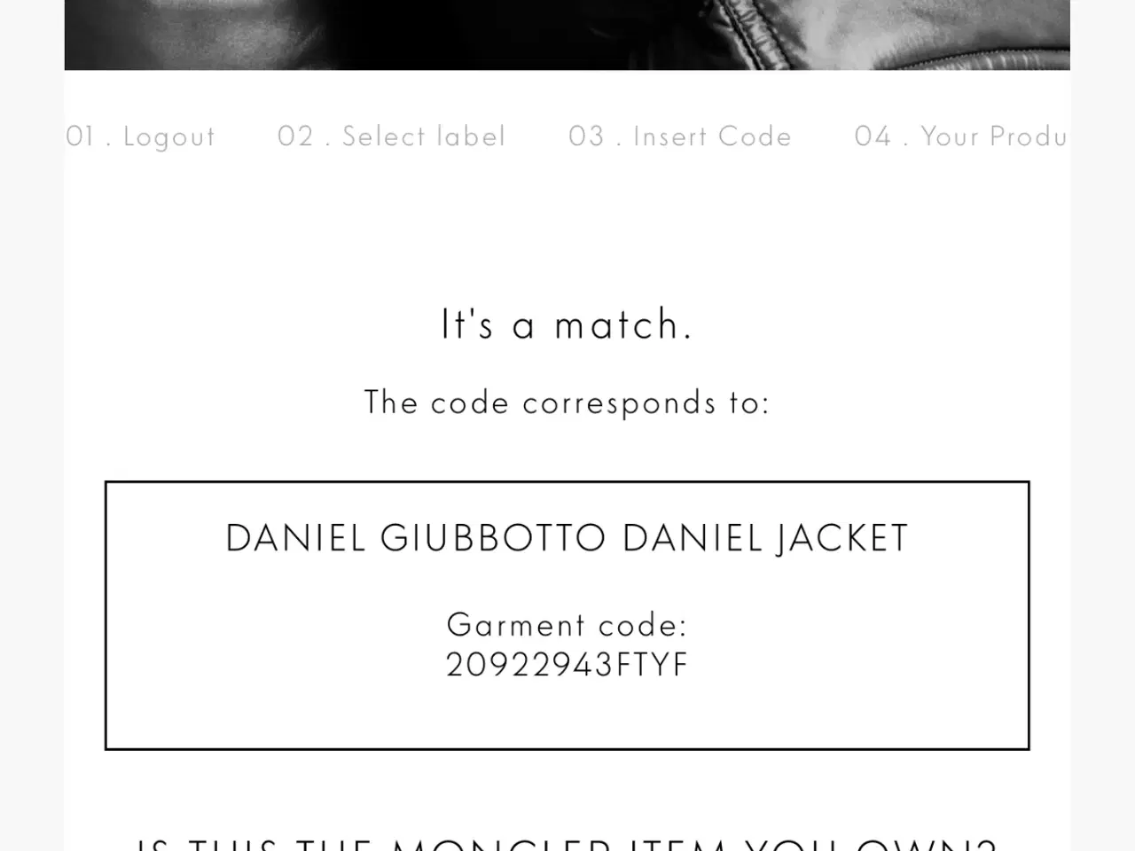 Billede 2 - Moncler Daniel dunjakke – str. XS
