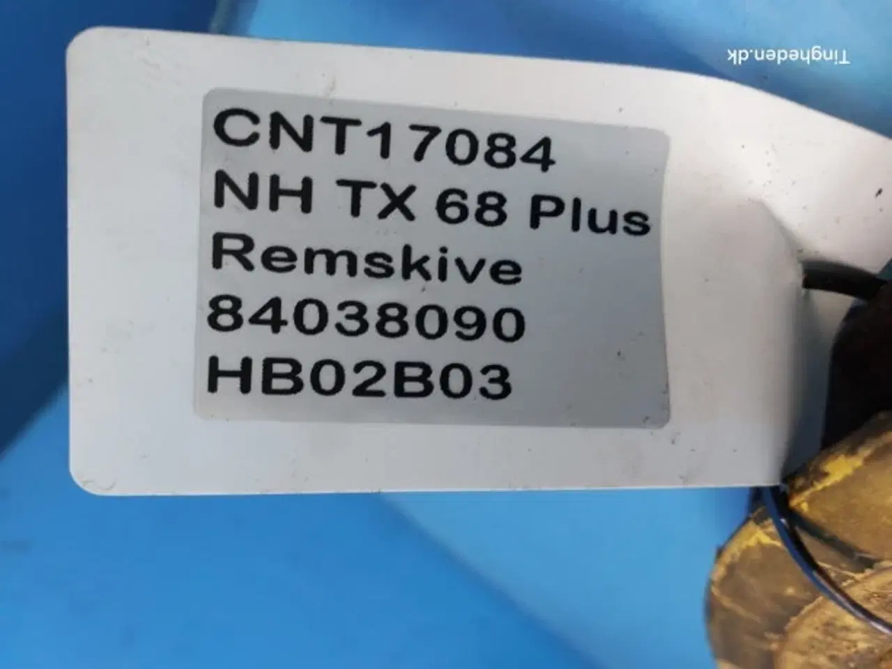 Billede 9 - New Holland TX68 Remskive 84038090