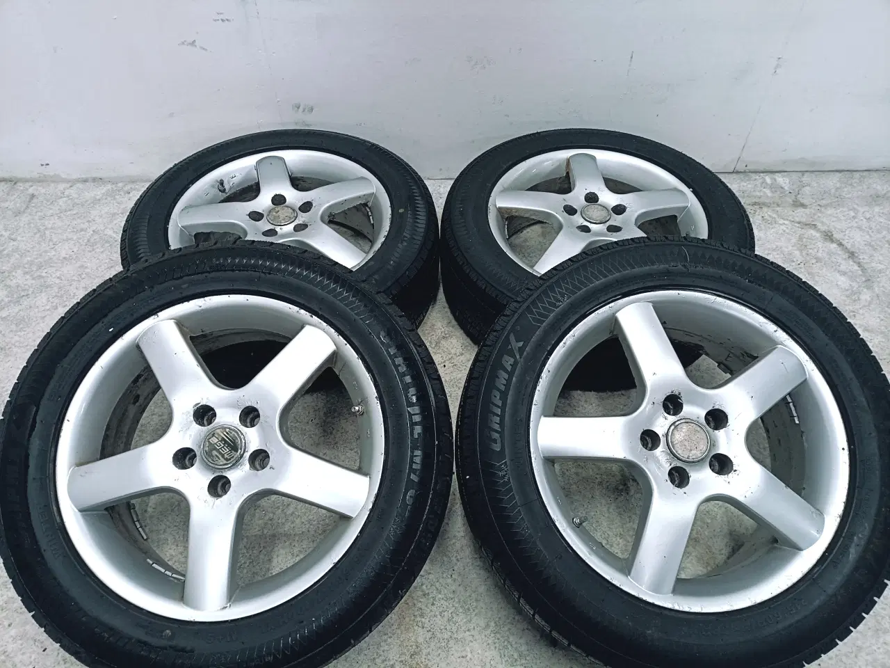 Billede 3 - 5x114,3 17" ET38 nav 73ø MegaWheels vintersæt