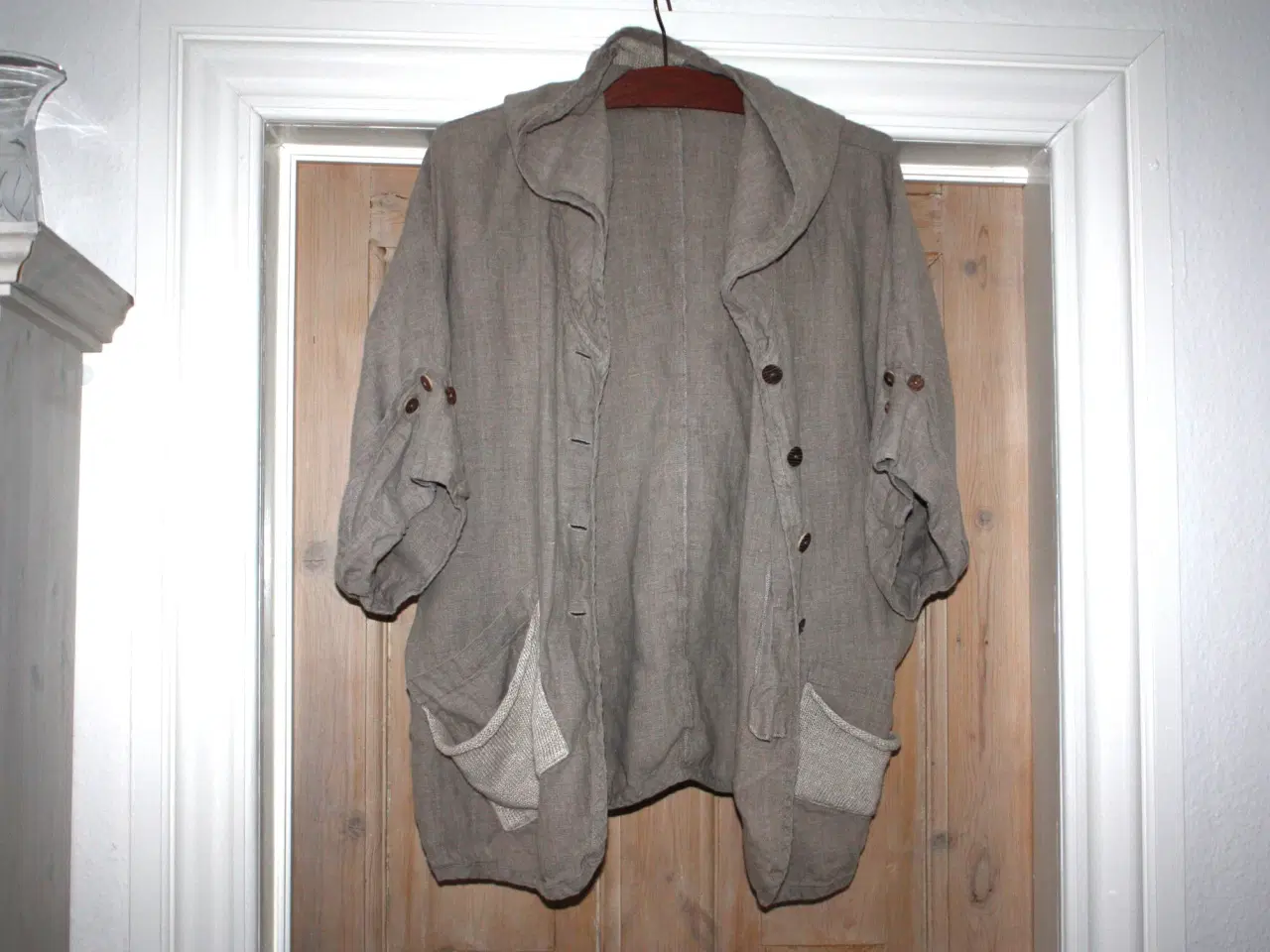 Billede 1 - Cardigan jakke hør str. 46