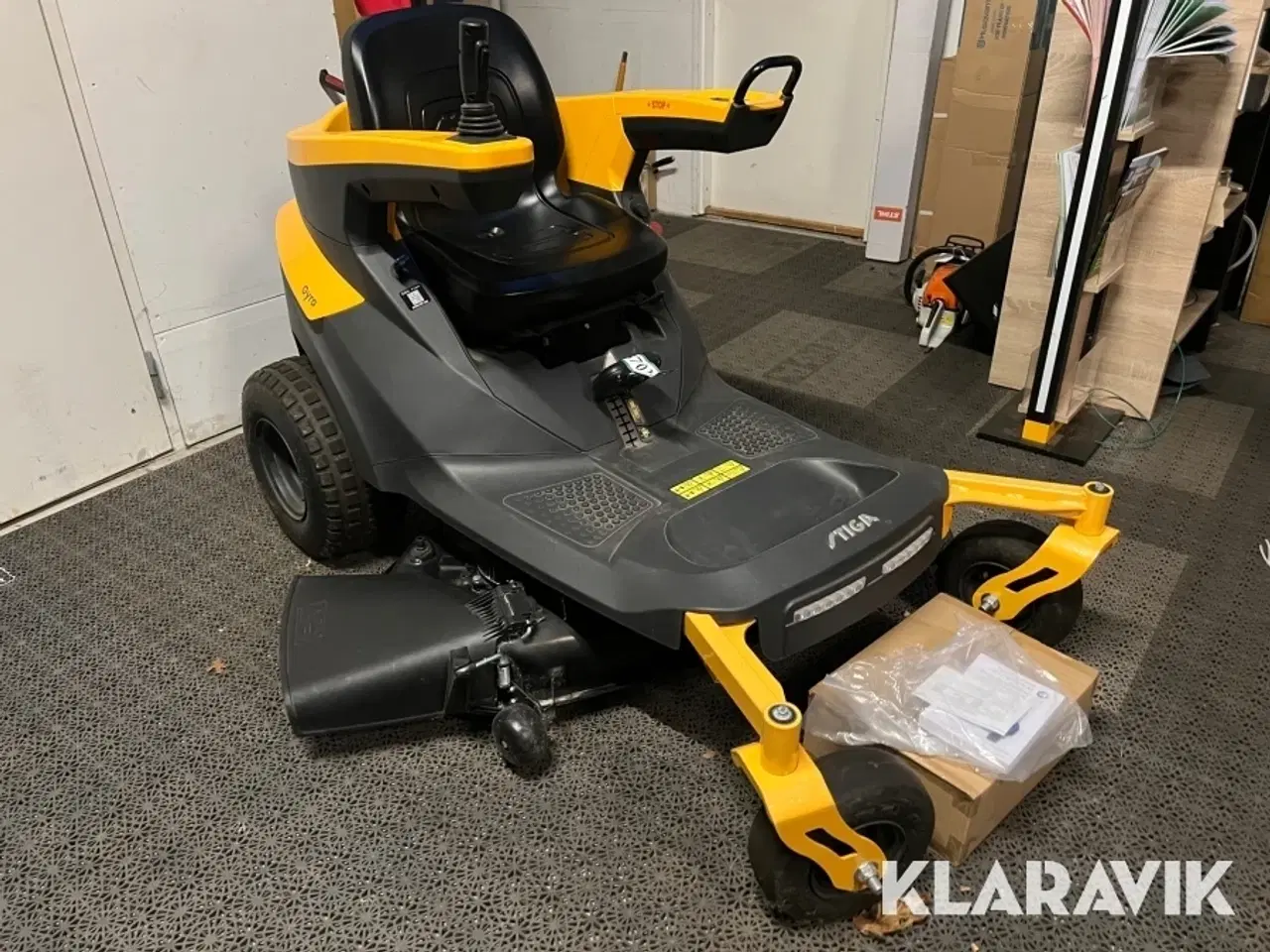 Billede 2 - Græsslåmaskine Stiga Gyro 700e Zero turn