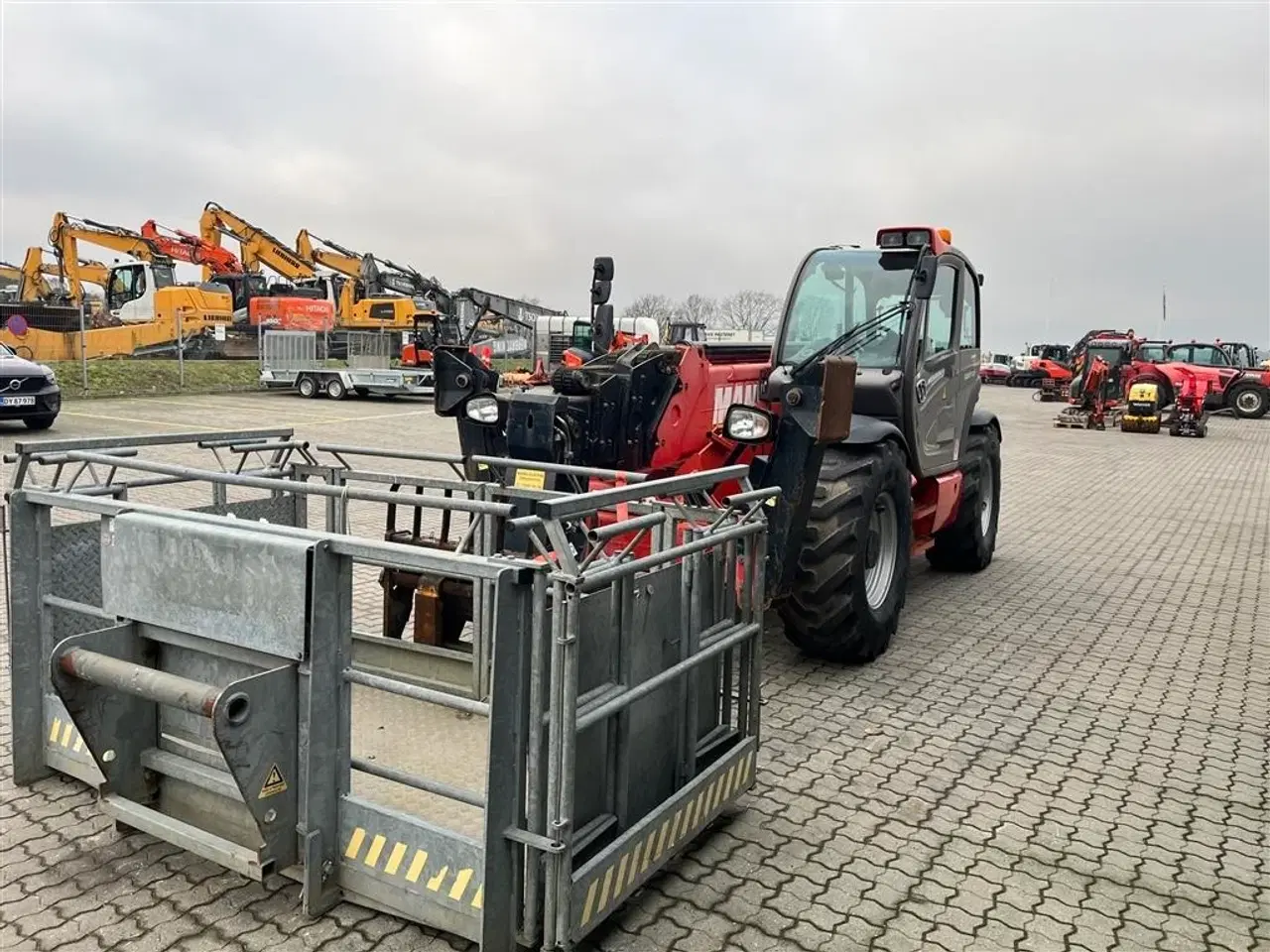 Billede 4 - Manitou MT 1840 A.   Med Kurv