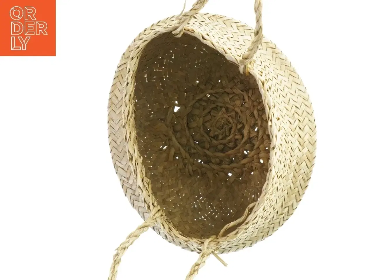 Billede 5 - Flettet kurv med låg (str. 22x13 cm)